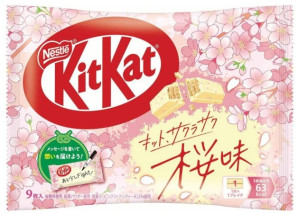 NESTLE Japonské KitKat Wafer Chocolate Sakura 104g