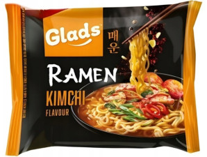 GLADS Instantní Nudle Ramen S Příchutí Kimchi Sáček 105g