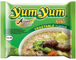 YUM YUM Instantní Nudle S Příchutí Zeleninové 60g