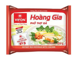 VIFON HOANG GIA Instantní Rýžové Nudle S Příchutí Kuřecí120g