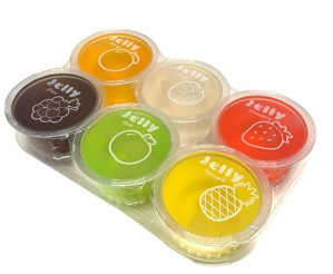 NANACO Pudinkové Želé Mix 6 Příchutí 648g