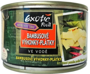 EXOTIC FOOD Bambusové Výhonky 227g