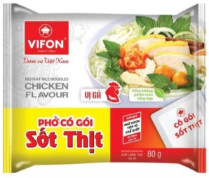 VIFON Pho s Kuřecí Příchutí 80g