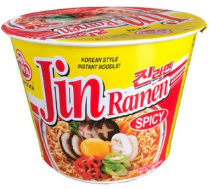 JIN Ramen Palivá Nudle v Misce 110g