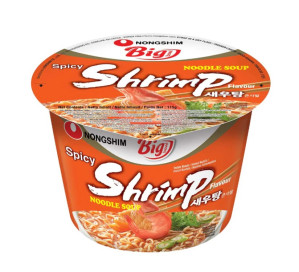 NONGSHIM SHRIMP Instantní Nudle S Krevetovou Příchutí BIG BOWL 115g