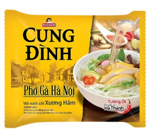 CUNG DINH Instantní Nudle Kuřecí Příchuť 70g