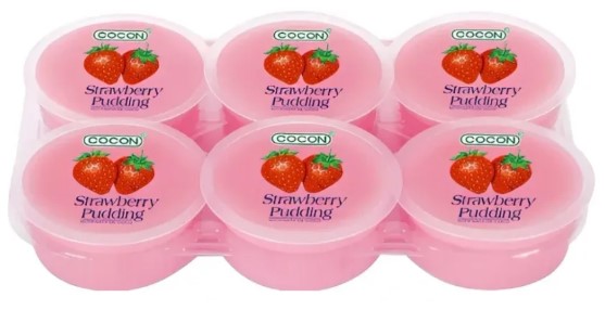 detail CCCON Puding Želé 480g Jahodová