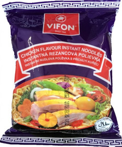 VIFON Instantní nudlová polévka s příchutí kuřecí 60g