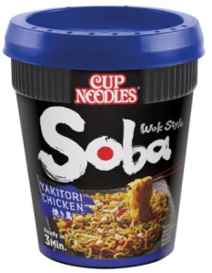 CUP NOODLES Soba Nudle Kuřecí Yakitori 89g (CUP)
