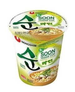 NONGSHIM SOON Instantní Nudle S Zeleninovou Příchutí 67g