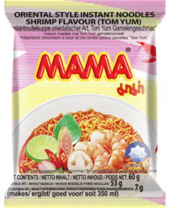 MAMA Instantní Nudle S Příchutí Tomyum 60g