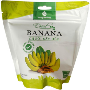 NLF Měkké Sušené Banány 75g