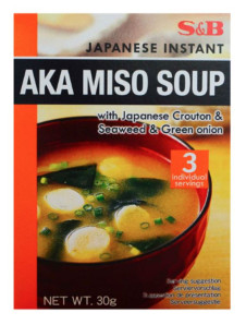 S&B AKA Inst. Miso Polévka Mix 30g