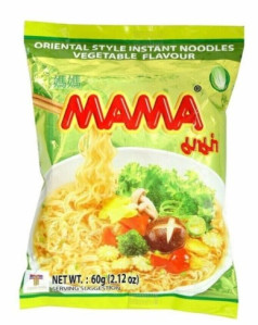 MAMA Instantní Nudle S Příchutí Zeleniny 60g