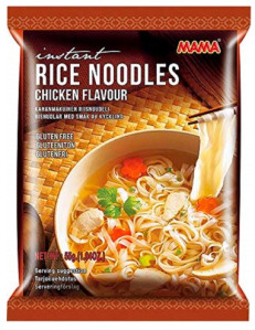 MAMA Instantní Rýžové Nudle S Příchutí Kuřecí 55g