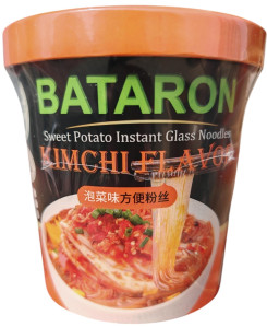 BATARON Skleněné Nudle Cup Kimchi 83g