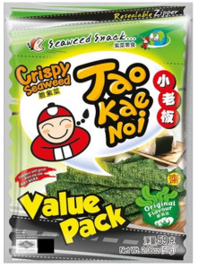 TAOKAENOI Sušené Mořské Řasy Snack Original 59g