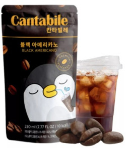 CANTABILE Nápoj Black Americano 230ml