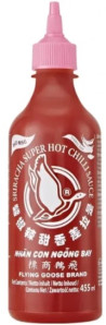 FLYING GOOSE Sriracha Velmi Pálivá Chilli Omácka 455ml