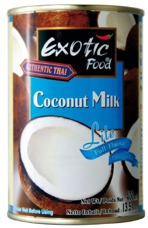 detail EXOTIC FOODS Coconut Milk Lite 6% 400ml