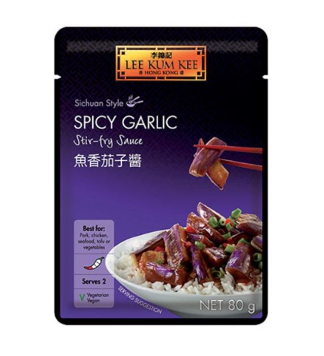 detail LKK Stir-fry Omáčka s Ostrým Česnekem 80 g
