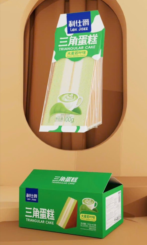 detail RANLI Buchta S Příchutí Matcha 100g